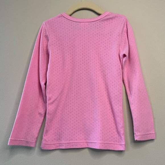 KORANGO Australia Unicorn Corduroy Pinafore Dress Set Girls 6 Pink Pointelle Top - Picture 6 of 15